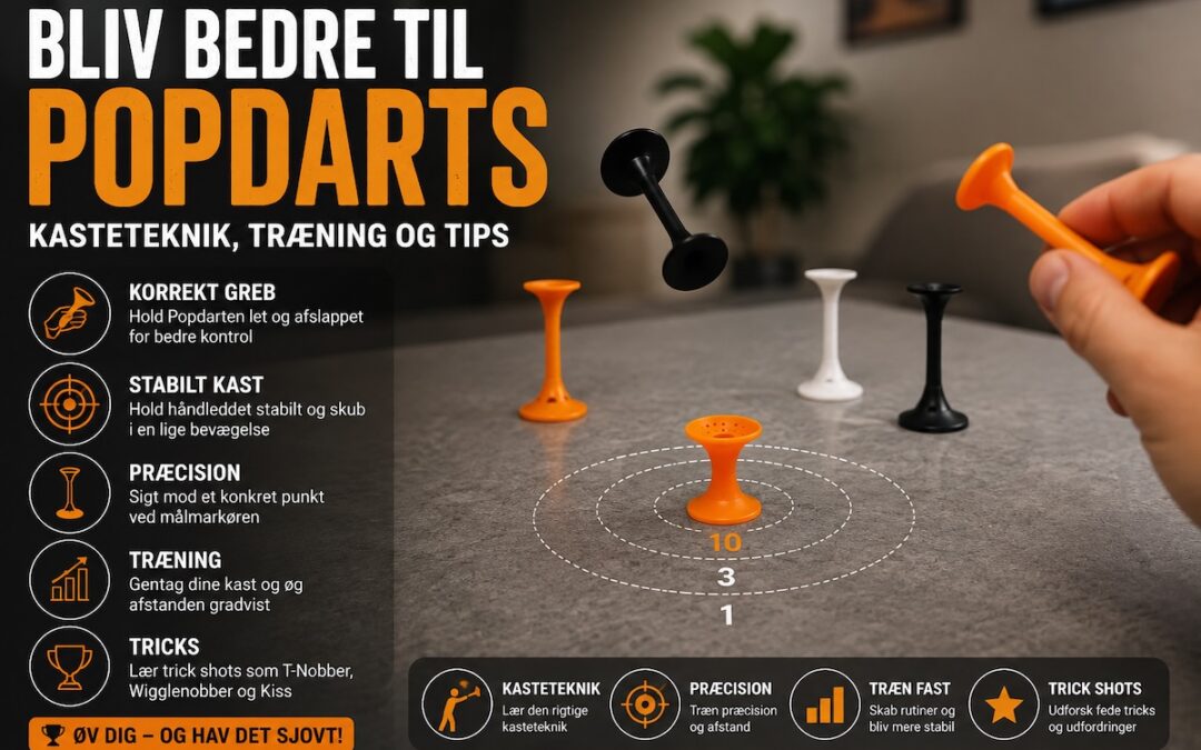 Popdarts kasteteknik: sådan bliver du bedre