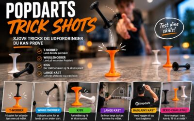Popdarts trick shots: tricks og udfordringer