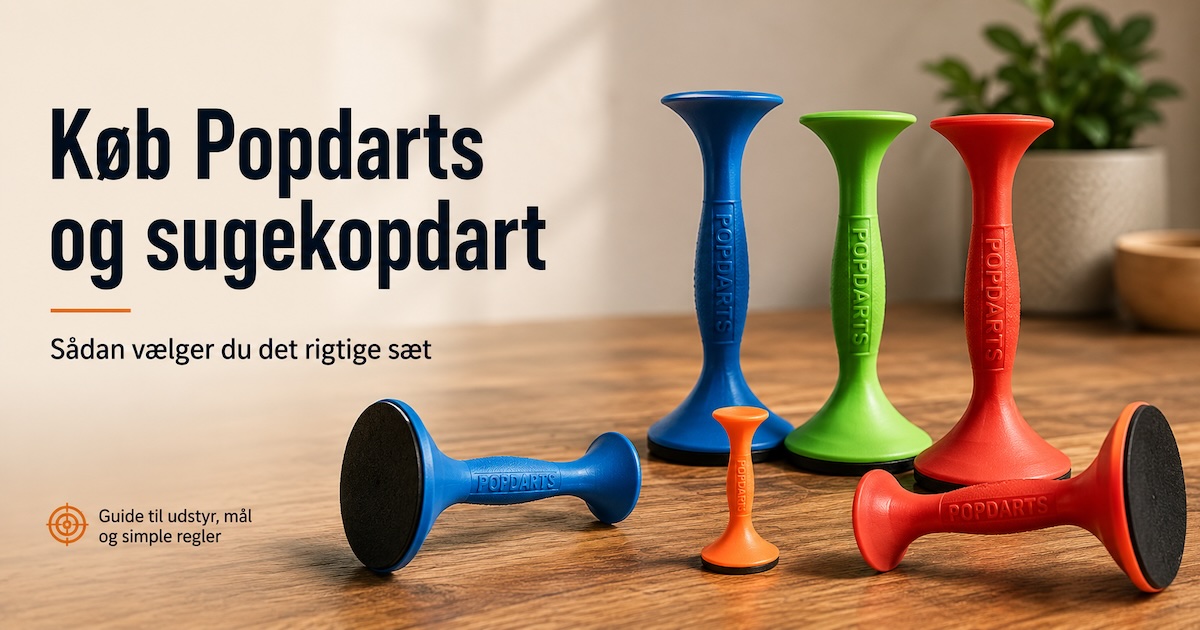 popdarts udstyr